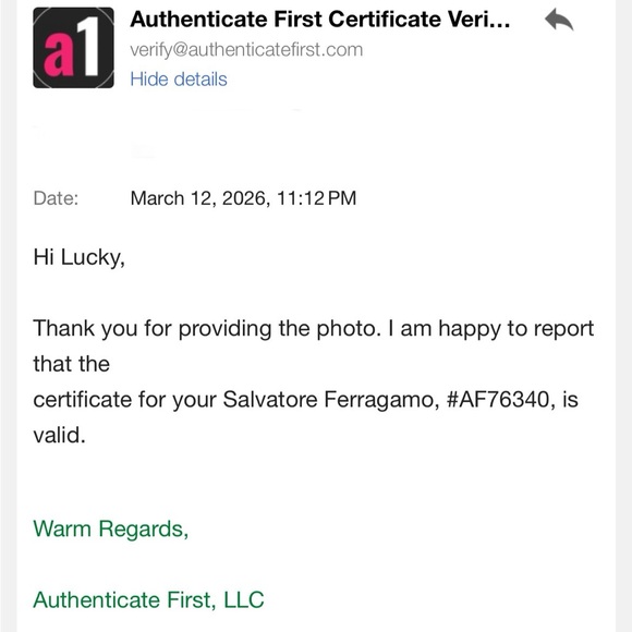 Salvatore Ferragamo 100% Leather Bag Off White Shoulder Bag Hinged Purse Vtg COA - Picture 5 of 17